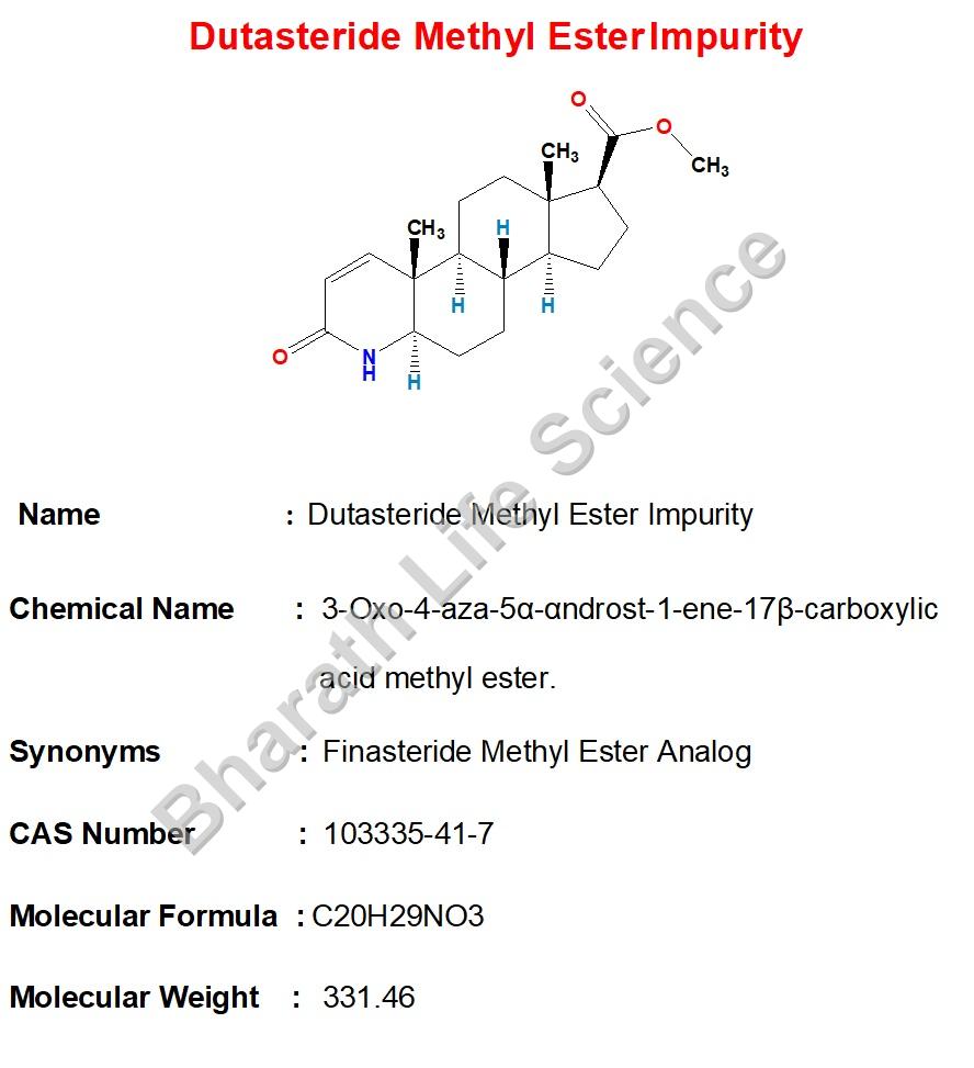  Dutasteride Methyl Ester Impurity 